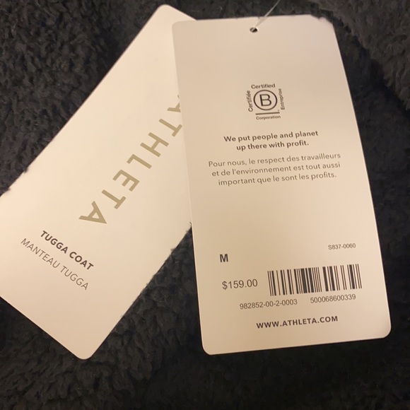 Athleta Tugga Coat jacket // Black - Picture 9 of 14